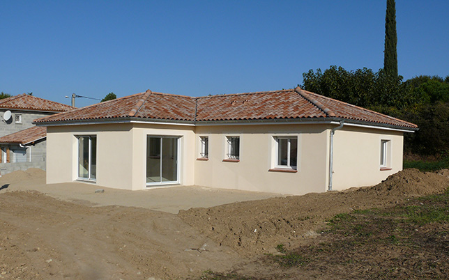 Maçonnerie construction villa